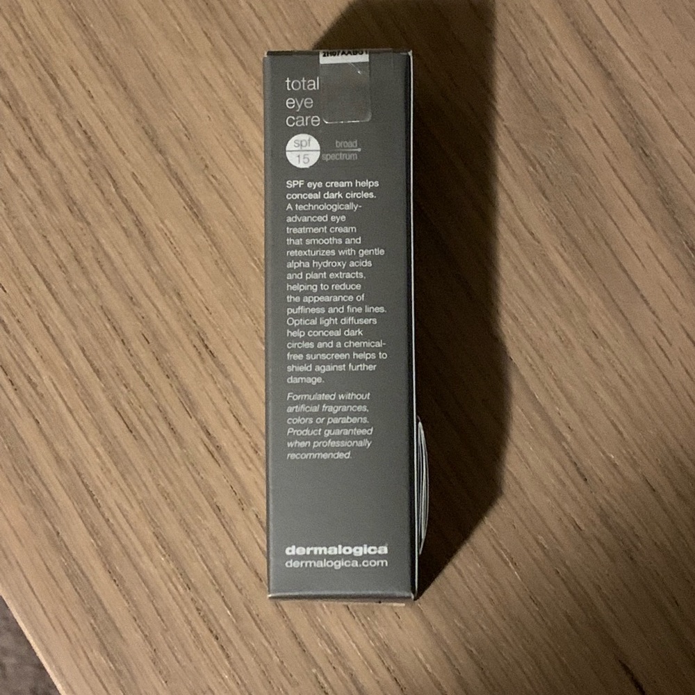 Dermalogica total eye care eye cream
